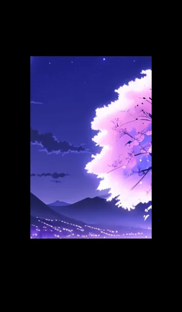 [LINE着せ替え] 幻想桜#EQ08。の画像1