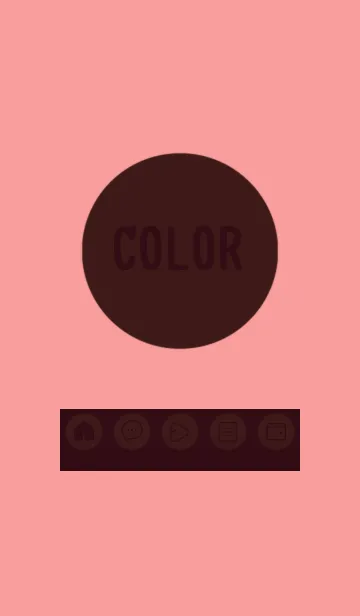 [LINE着せ替え] red color A26の画像1