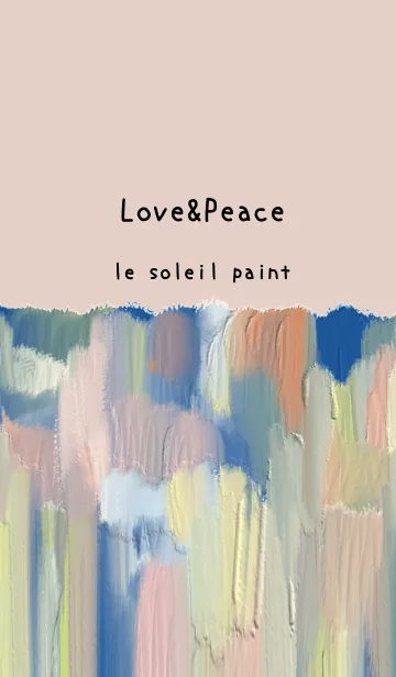 [LINE着せ替え] 油絵アート【le soleil paint 448】の画像1