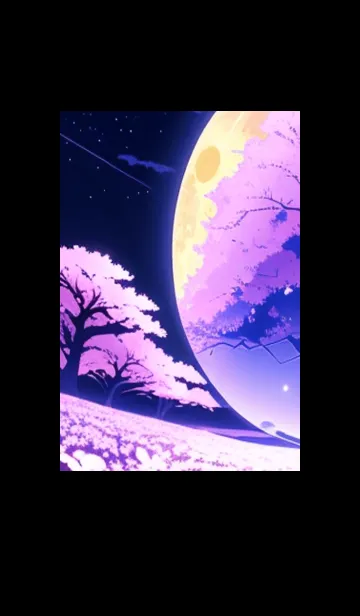 [LINE着せ替え] 幻想桜#EQ021。の画像1