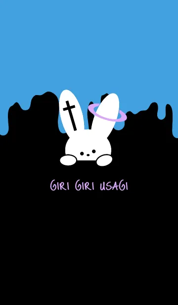 [LINE着せ替え] ギリギリ ウサギ 47の画像1