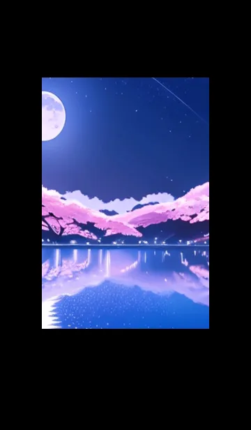 [LINE着せ替え] 幻想桜#ER04。の画像1