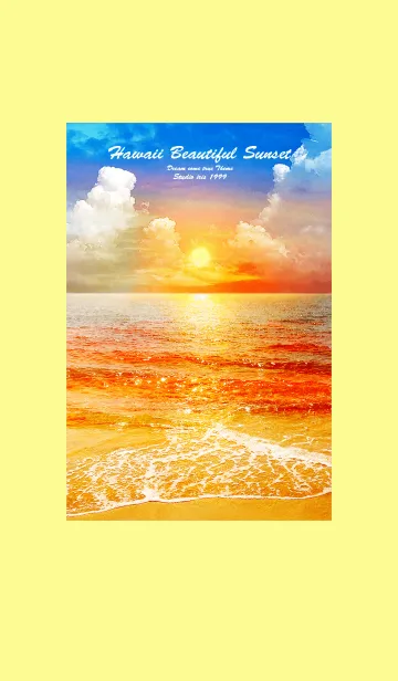 [LINE着せ替え] Hawaii beautiful sunsetの画像1