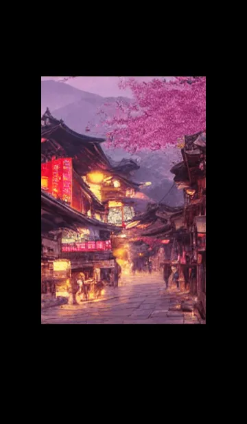 [LINE着せ替え] 幻想桜#ER12。の画像1