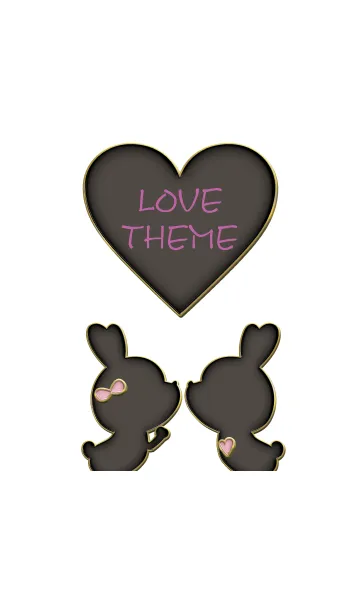 [LINE着せ替え] Enamel Pin LOVE THEME 6の画像1