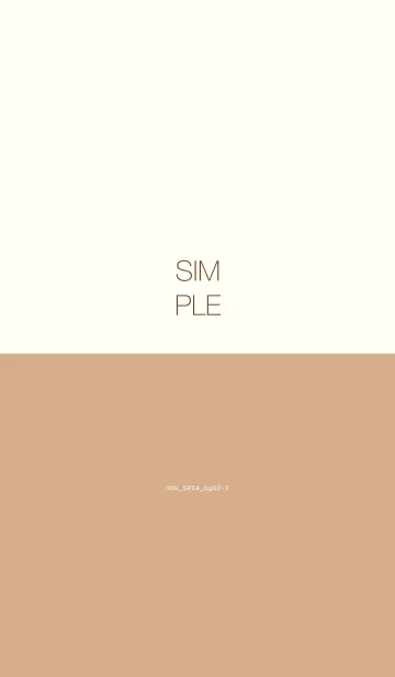 [LINE着せ替え] 00k_24_ベージュ2-3の画像1