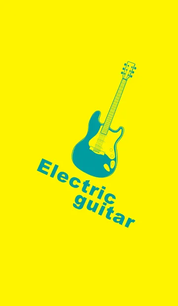 [LINE着せ替え] ELECTRIC GUITAR CLR ペールレモンの画像1