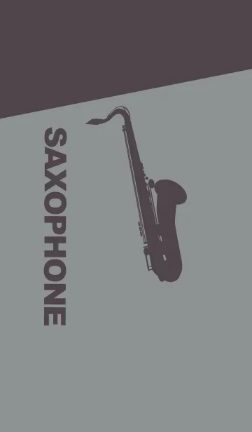 [LINE着せ替え] Saxophone CLR アルミニウムグレイの画像1