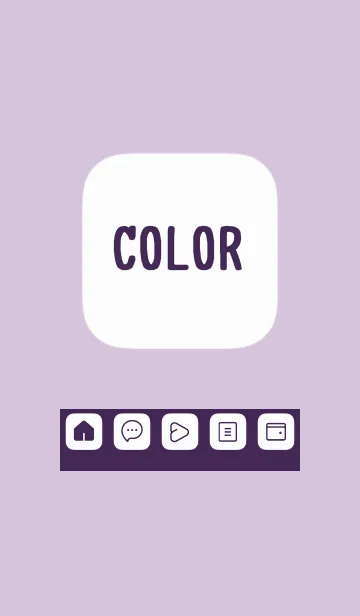 purple color B30の着せ替えメイン画像