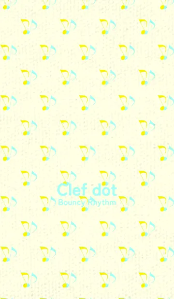 [LINE着せ替え] Clef dot ペールレモンの画像1