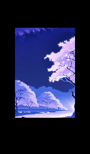 [LINE着せ替え] 幻想桜#ES29。の画像1