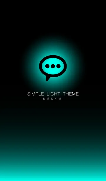 [LINE着せ替え] SIMPLE LIGHT ICON-GRADATION- 15の画像1