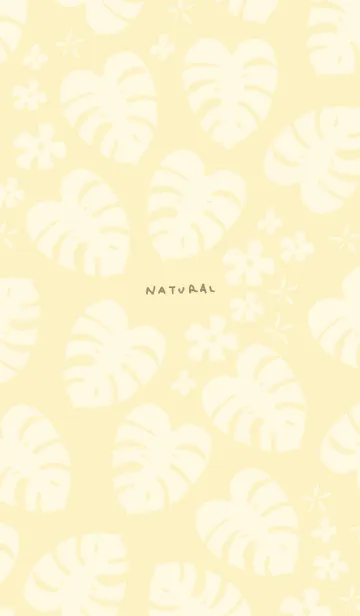 [LINE着せ替え] モンステラ 白 ランダム28の画像1