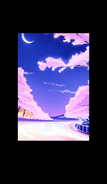 [LINE着せ替え] 幻想桜#ES218。の画像1