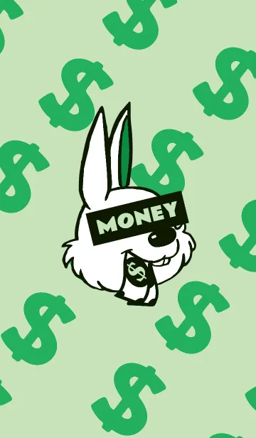 [LINE着せ替え] マネー ラビット 368の画像1