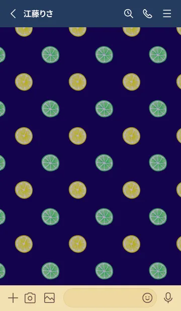[LINE着せ替え] 夏だ！レモンだ！！2の画像2