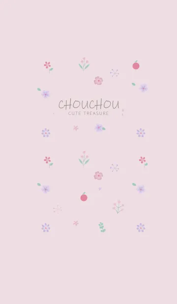 [LINE着せ替え] CHOUCHOU rose pinkの画像1