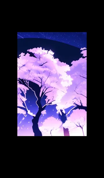 [LINE着せ替え] 幻想桜#ES24。の画像1