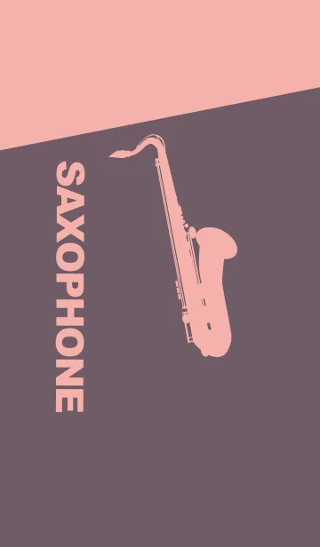 [LINE着せ替え] Saxophone CLR 葡萄鼠の画像1