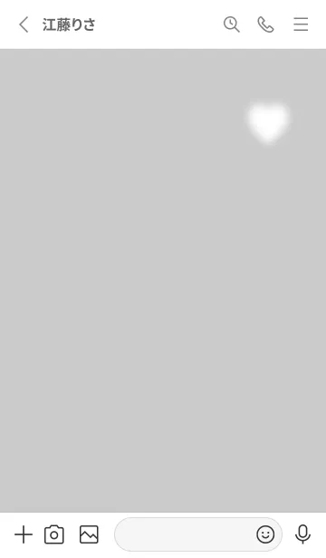 [LINE着せ替え] Love is best♡Gray01_1の画像2