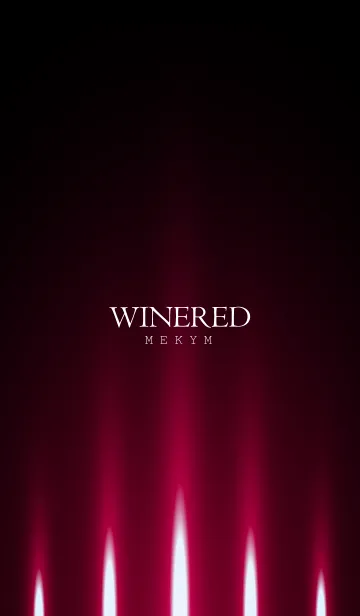 [LINE着せ替え] WINERED LIGHT. -MEKYM-の画像1
