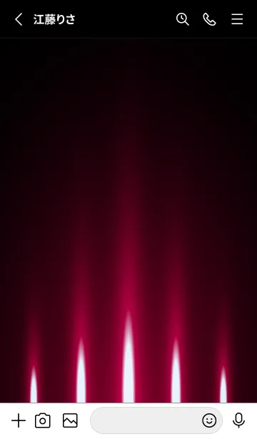 [LINE着せ替え] WINERED LIGHT. -MEKYM-の画像2