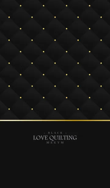 LOVE QUILTING - BLACK 3の着せ替えメイン画像