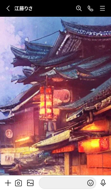 [LINE着せ替え] 幻想桜#ES33。の画像2