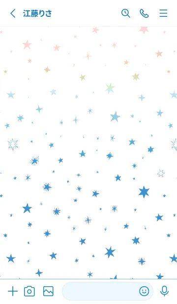 [LINE着せ替え] ミニ スターズ _130の画像2