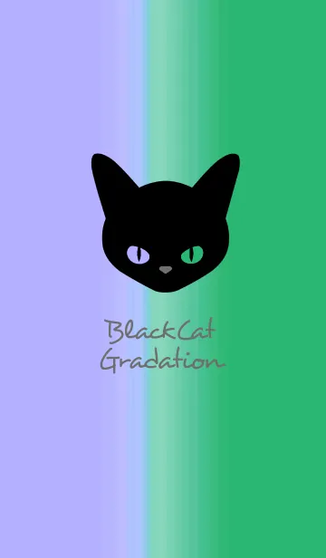 [LINE着せ替え] ブラック キャット 166の画像1