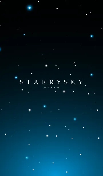 [LINE着せ替え] STARRY SKY-STAR MEKYM 15の画像1