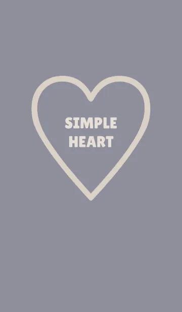 [LINE着せ替え] シンプル ハート _250の画像1