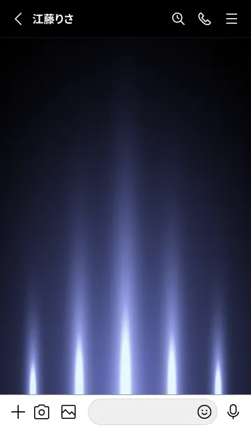 [LINE着せ替え] SLATEBLUE LIGHT. -MEKYM-の画像2