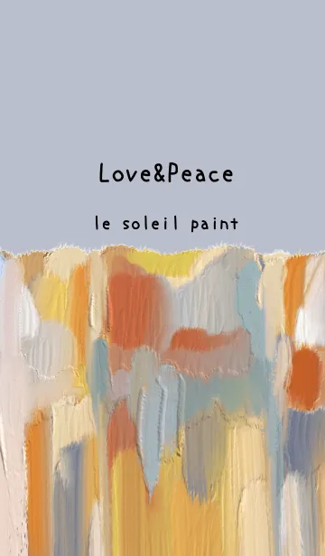 [LINE着せ替え] 油絵アート【le soleil paint 453】の画像1
