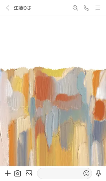 [LINE着せ替え] 油絵アート【le soleil paint 453】の画像2