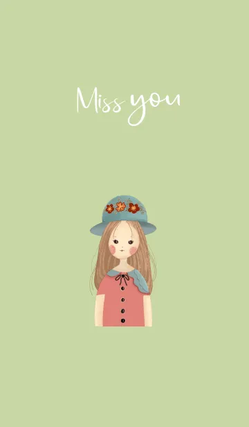 [LINE着せ替え] Nicy Miss You V.2の画像1