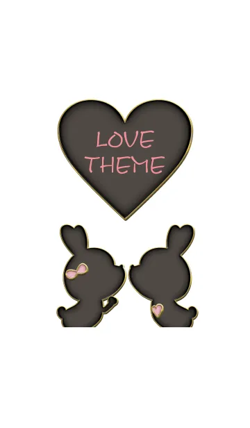 [LINE着せ替え] Enamel Pin LOVE THEME 9の画像1