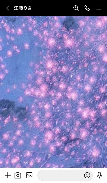 [LINE着せ替え] 幻想桜#ET01。の画像2