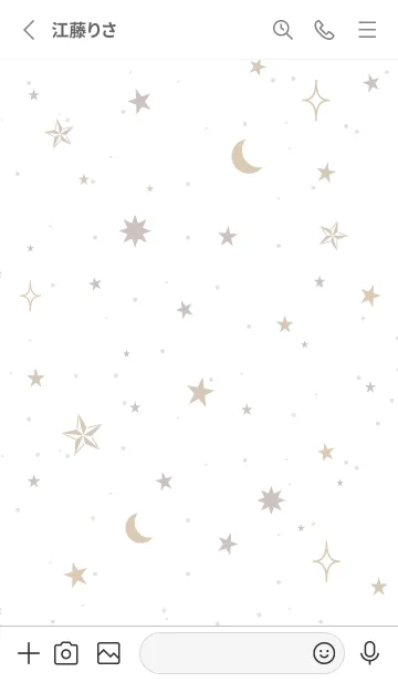 [LINE着せ替え] SIMPLE STARLIT SKY.MEKYM 17の画像2