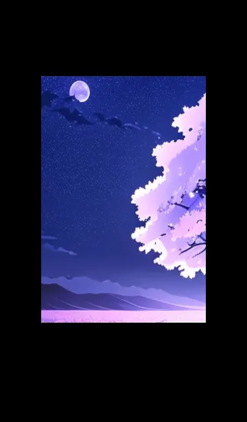 [LINE着せ替え] 幻想桜#ES320。の画像1