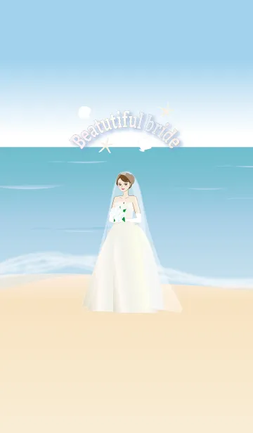 [LINE着せ替え] 花嫁の画像1