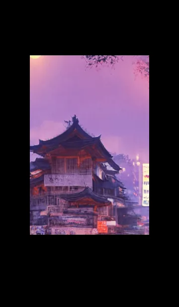 [LINE着せ替え] 幻想桜#ES319。の画像1