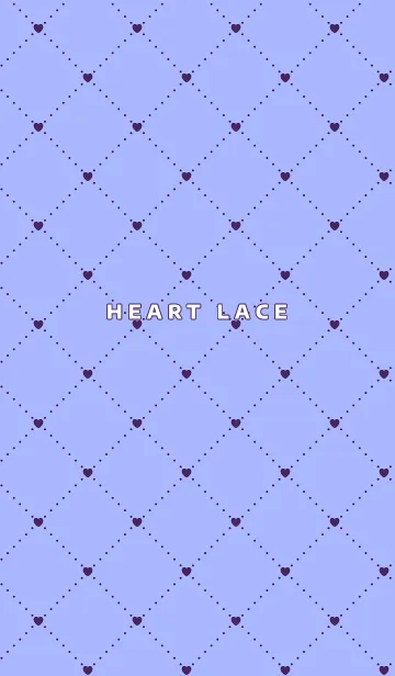 [LINE着せ替え] ハート レース 8の画像1