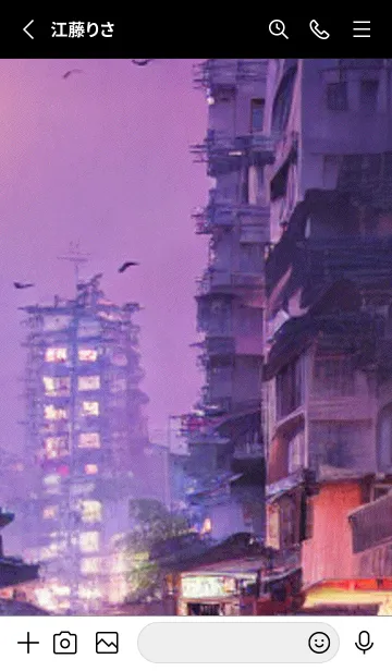 [LINE着せ替え] 幻想桜#ES316。の画像2