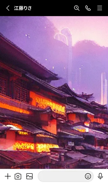 [LINE着せ替え] 幻想桜#ES315。の画像2