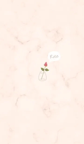 [LINE着せ替え] simple rose♡orange12_1の画像1