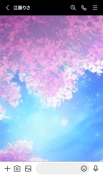 [LINE着せ替え] 幻想桜#EU113。の画像2