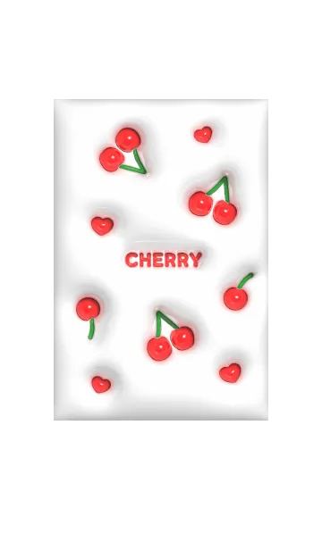 [LINE着せ替え] PUKUx2 (G) - さくらんぼ - レッド 01の画像1