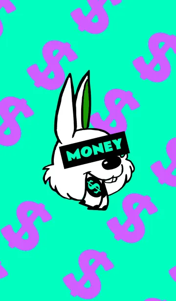 [LINE着せ替え] マネー ラビット 369の画像1