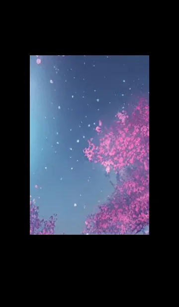 [LINE着せ替え] 幻想桜#EU111。の画像1